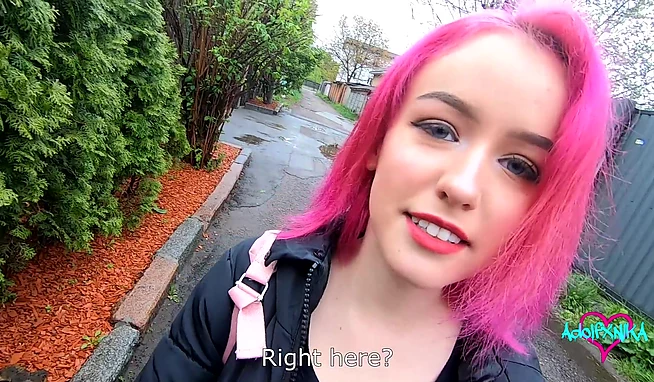 Встретил тёлку с OnlyFans и развёл на секс